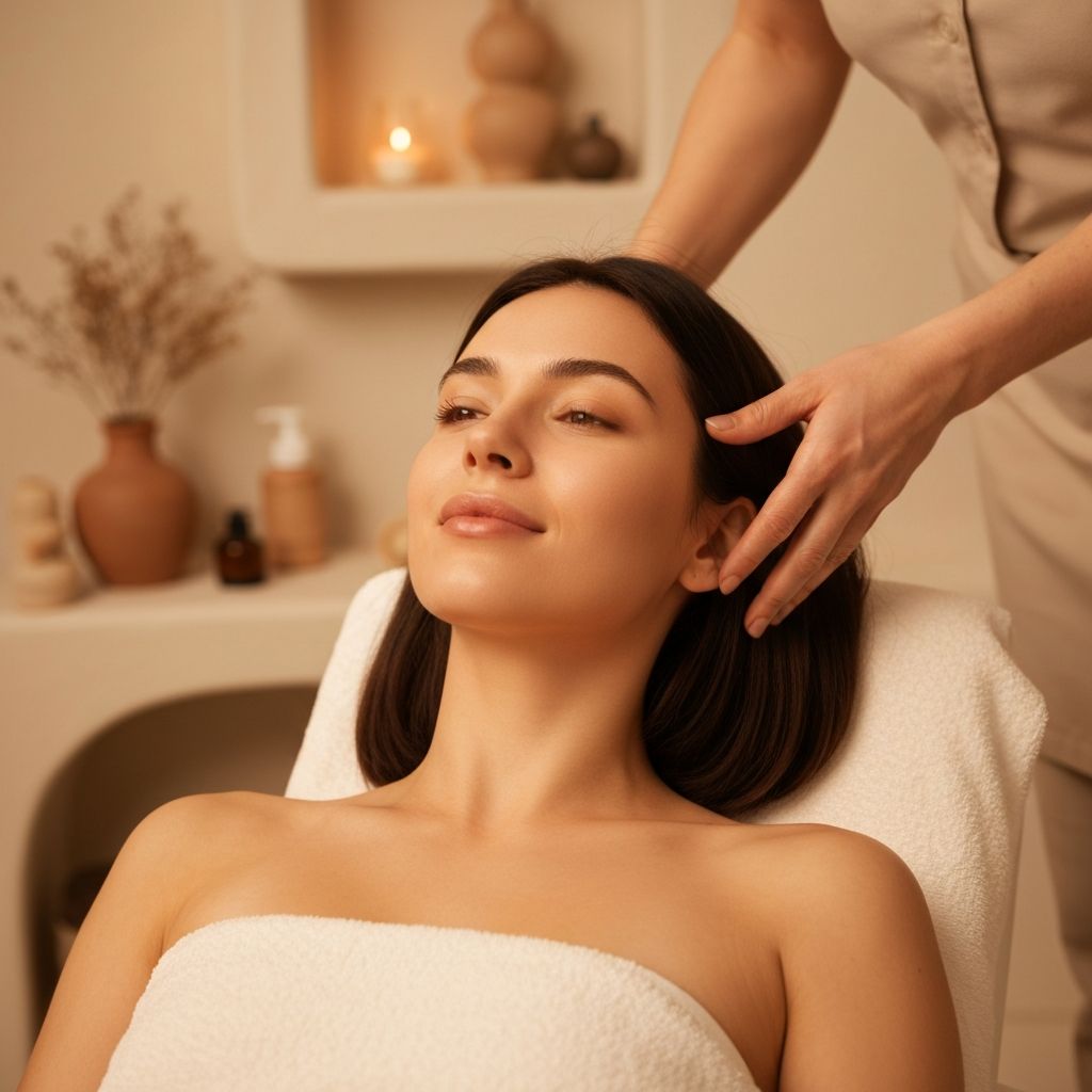 Luxury facial treatment